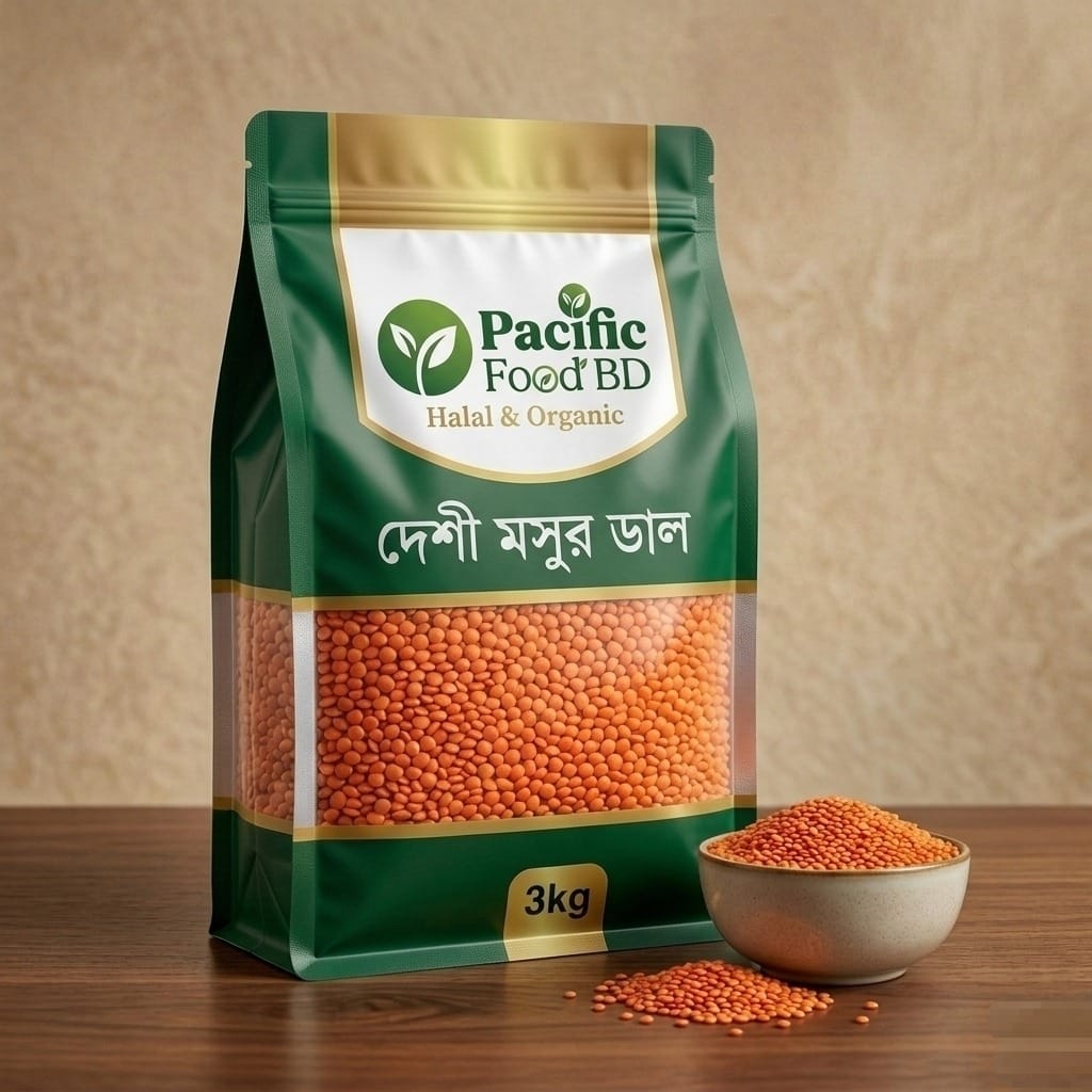 মসুর ডাল (Lentils) -3 KG.