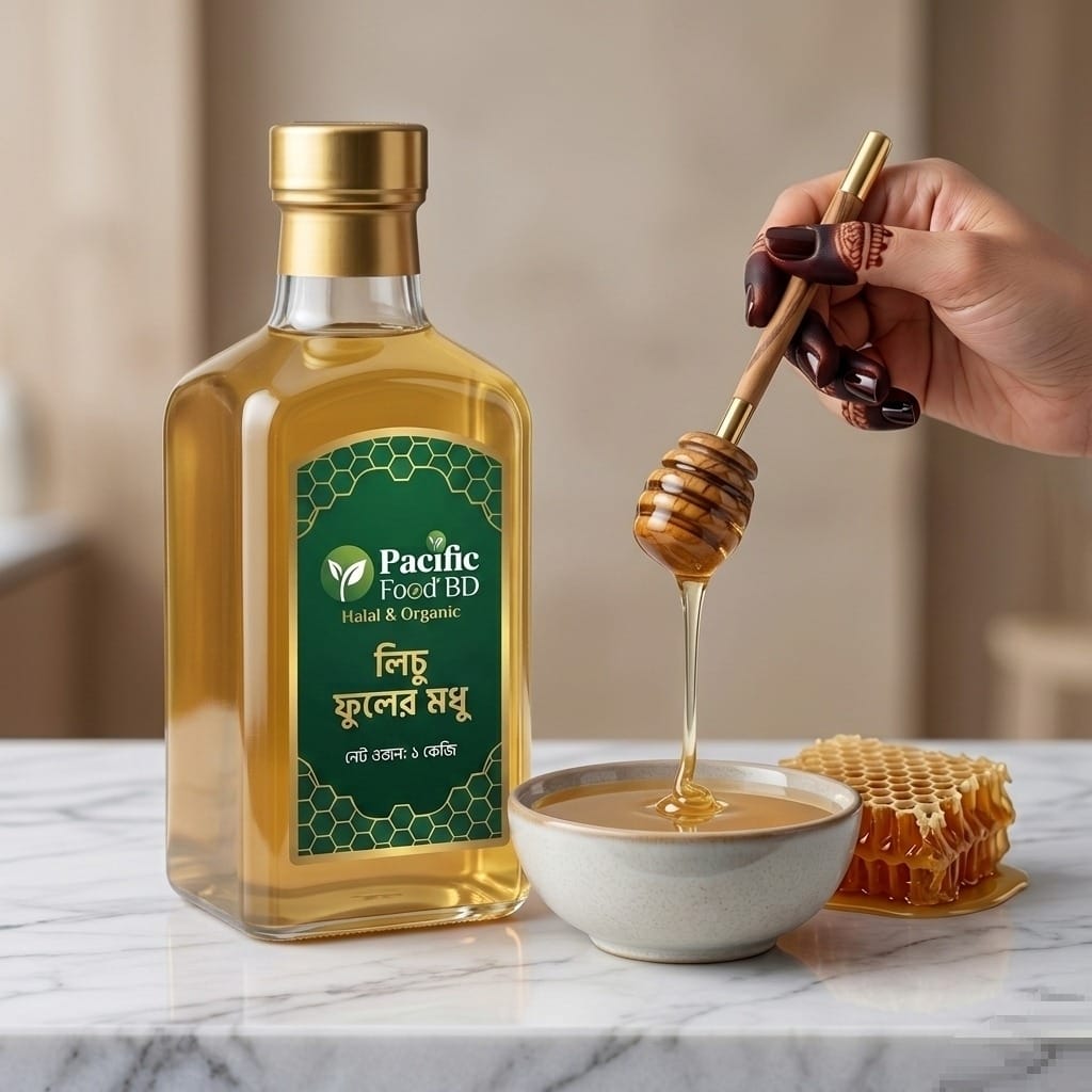 Litchi Flower Honey (লিচু ফুলের মধু)