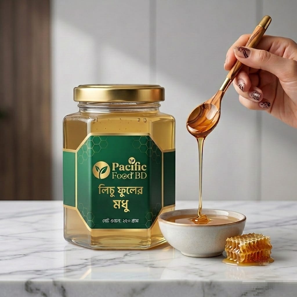 Litchi Flower Honey (লিচু ফুলের মধু)