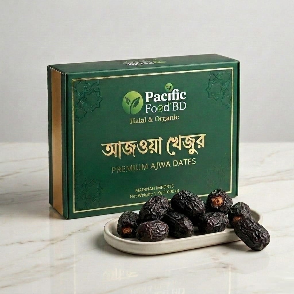 Ajwa Dates 1 kg  (আজওয়া খেজুর)
